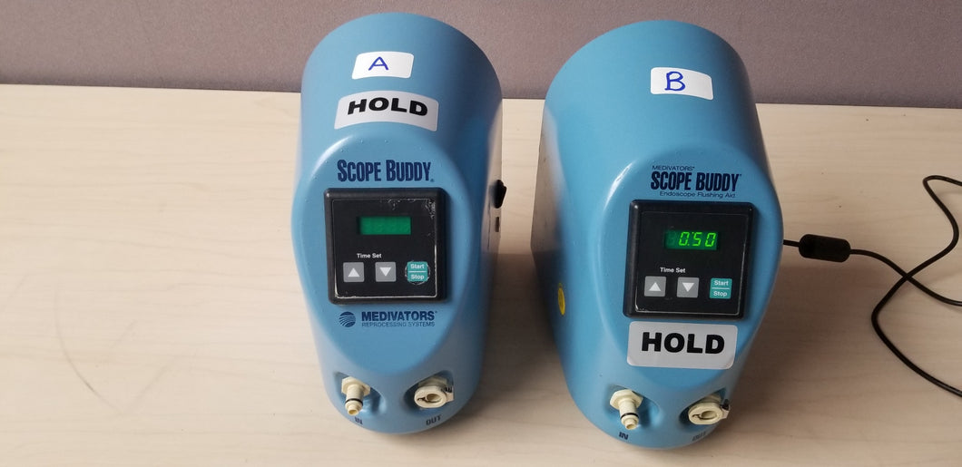 Lot of 2pc- Medivators Scope Buddy Endoscope Flushing Units