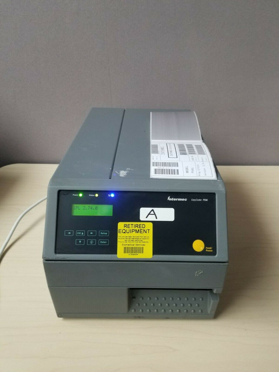 Easycoder Pc4 Printer Intermec EasyCoder PX4i Printer PX4B910000300020 – Unitedrecovery.ca