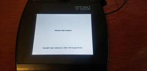 Topaz T-LBK57GB-BB247-R Signature Capture Pad  BSB  SigGem   USB 5.7 INCH BACKLIT