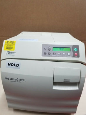 MIDMARK Ritter M9 Ultraclave Automatic Sterilizer Autoclave M9-022 389 cycles